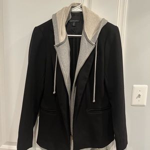 (Removable) Hooded Blazer